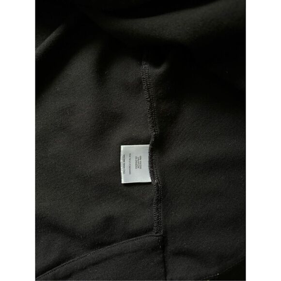 EILEEN FISHER women’s black ponte moto zipper jacket - Picture 5 of 7